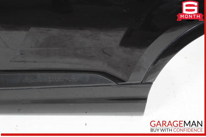 17-19 Audi Q7 Rear Left Driver Side Door Shell Black OEM