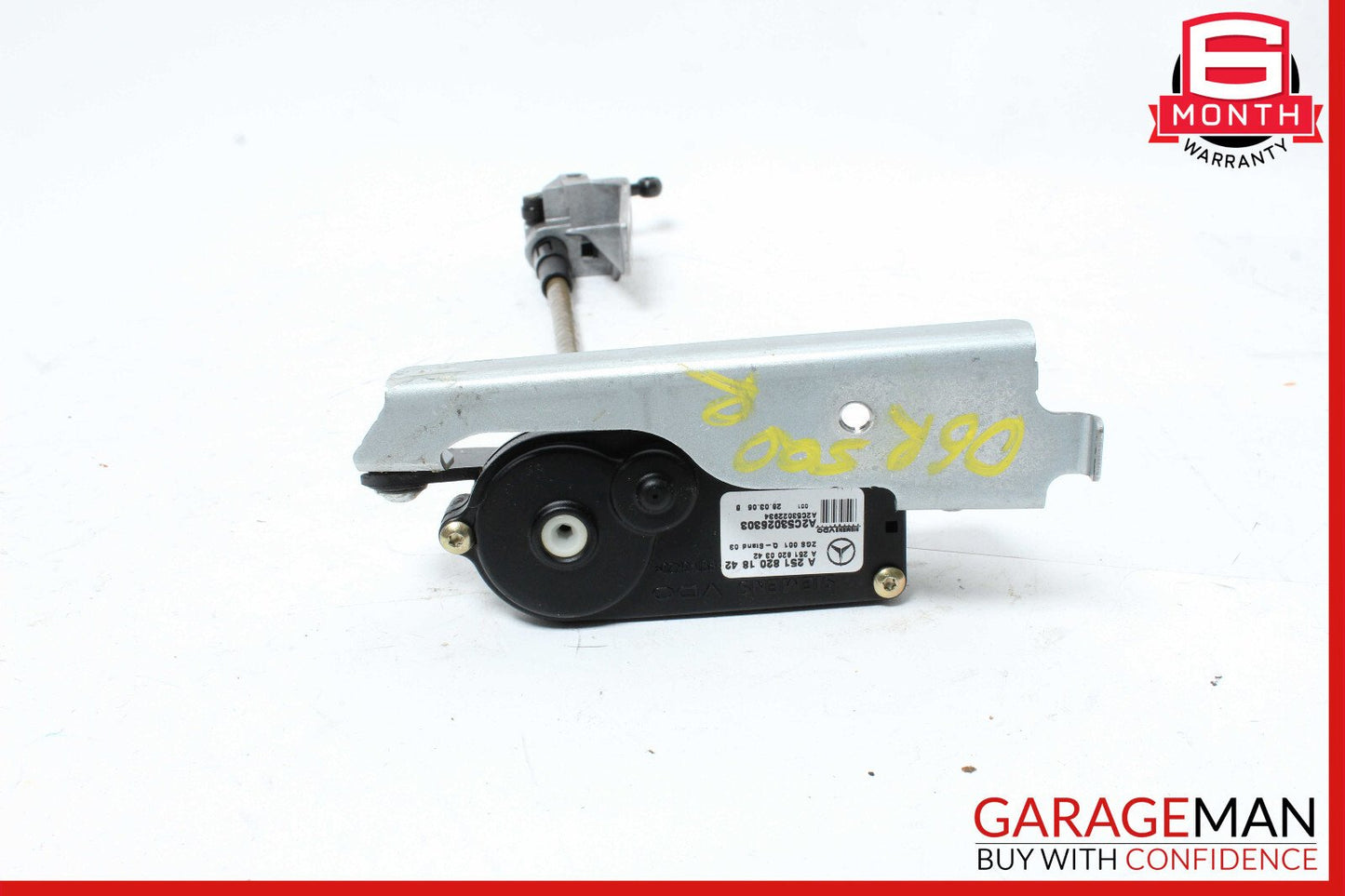06-13 Mercedes W251 R500 R320 R63 AMG Rear Right Side Quarter Window Motor OEM