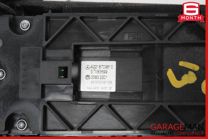 10-13 Mercedes W221 S550 S450 Rear Right Side Window Control Switch Black OEM