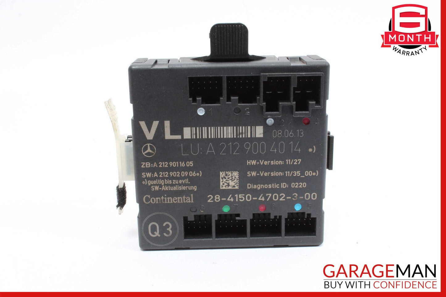 08-18 Mercedes W218 CLS550 C250 Front Left Driver Side Door Control Module OEM