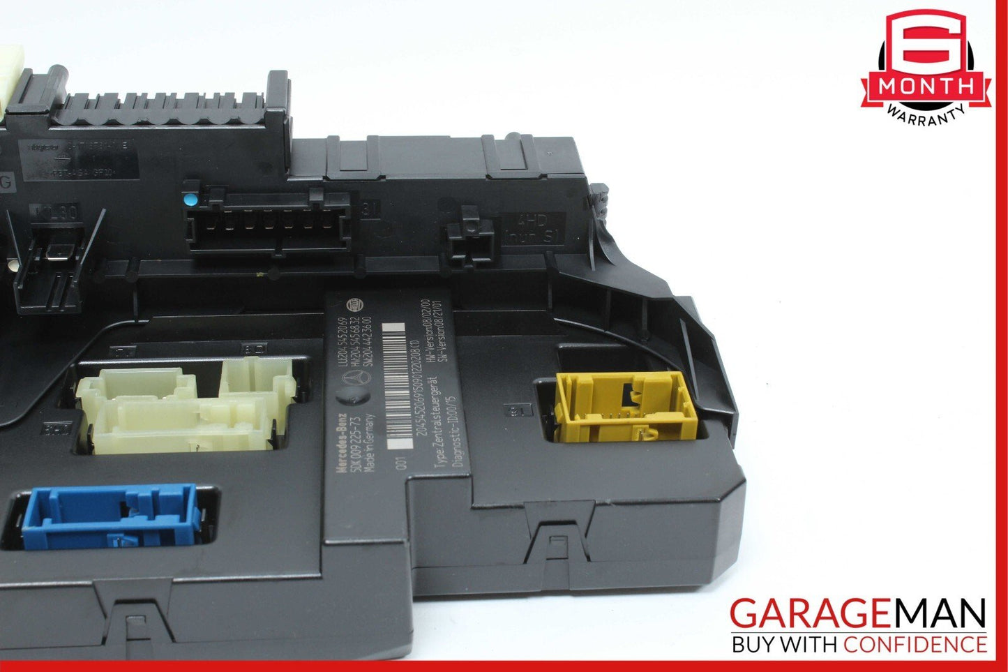 10-15 Mercedes X204 GLK350 Rear SAM Module Fuse Junction Box Relay Assembly OEM