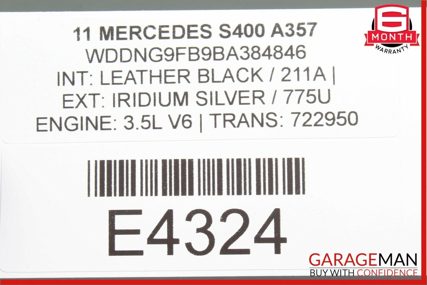 07-13 Mercedes W221 S550 S400 S63 AMG Anti Theft Alarm Horn Siren 2218701391 OEM