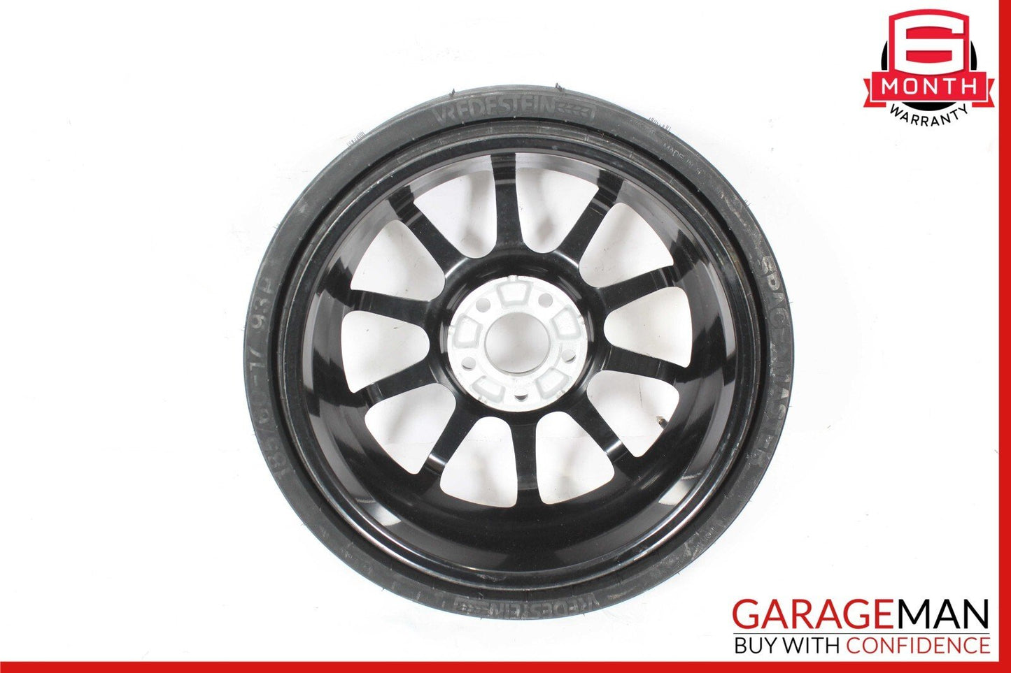 03-12 Mercedes R230 SL500 SL63 AMG Spare Tire Emergency Wheel Donut Rim 17" R17