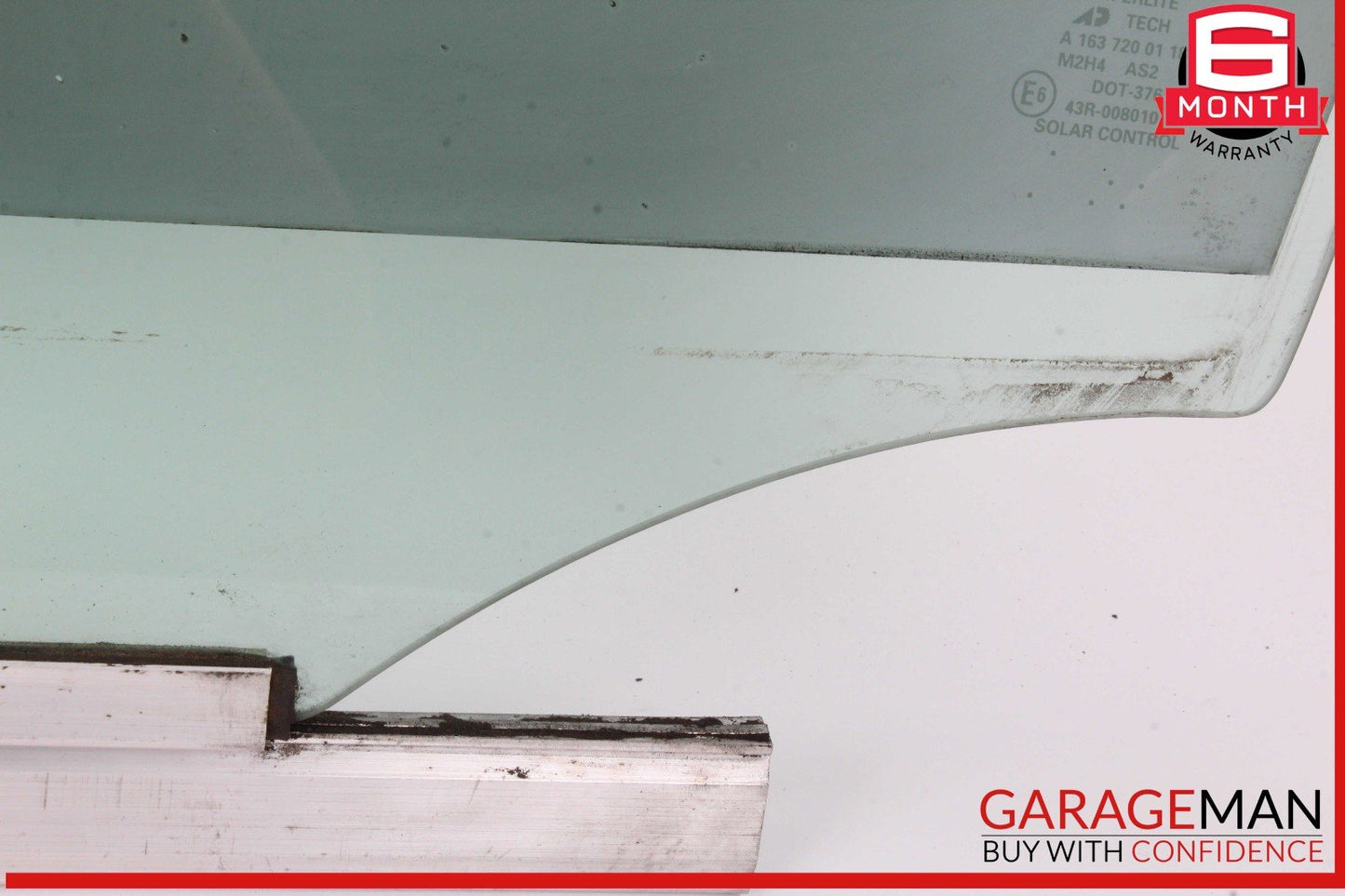 98-05 Mercedes W163 ML500 Front Left Driver Side Window Glass OEM