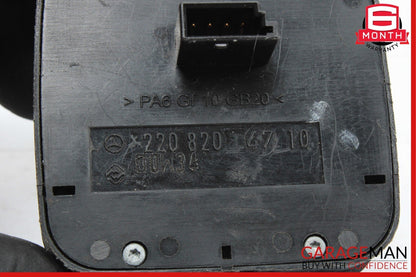 00-06 Mercedes W220 S500 S600 S55 Seat Massage Switch Front Left Or Right OEM