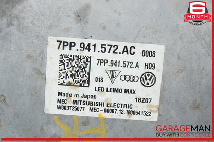 18-24 Audi S5 RS5 A4 LED Headlight Ballast Control Module Unit 7PP941572AC OEM