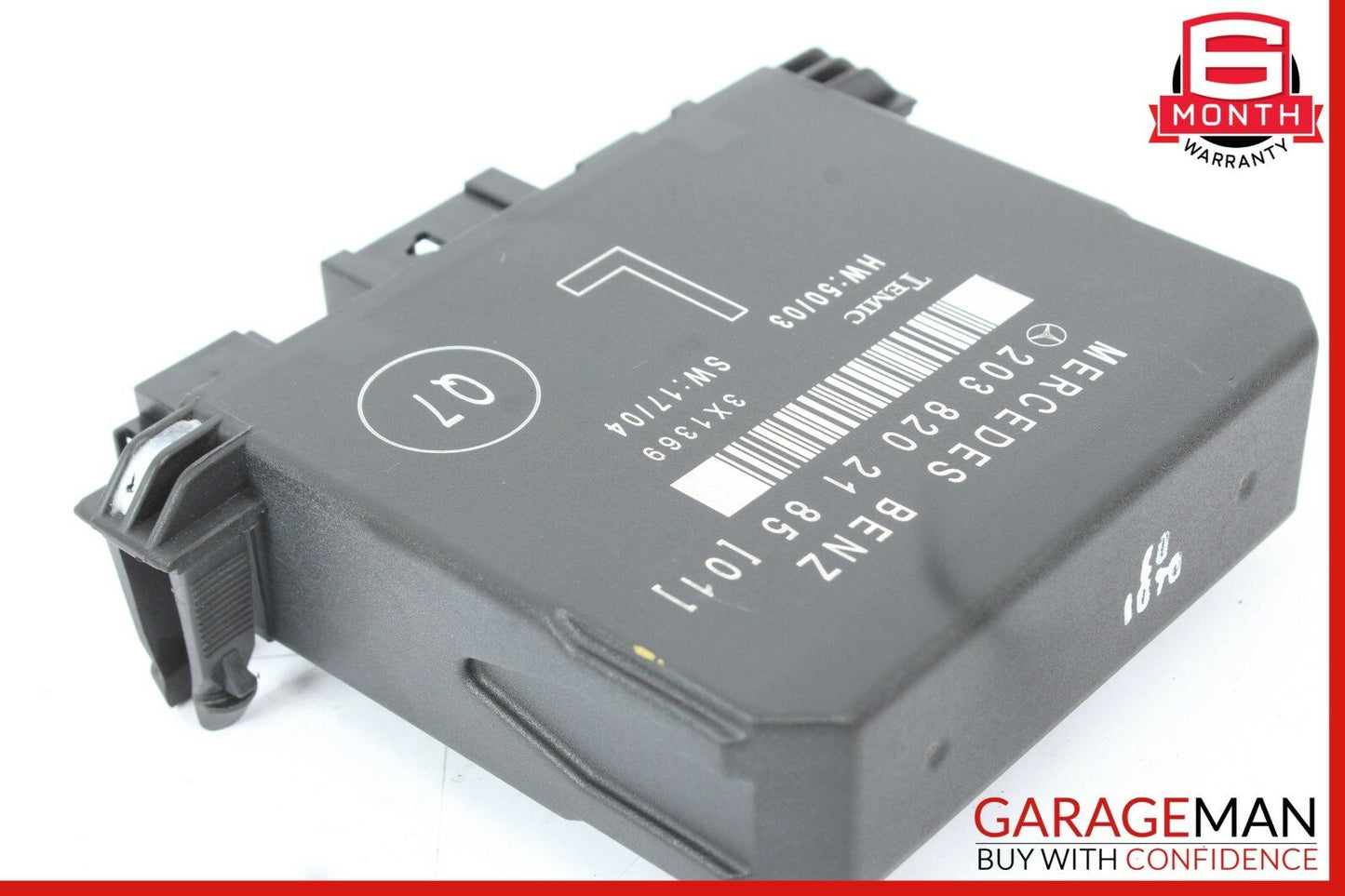 01-07 Mercedes W203 C230 C320 C55 AMG Rear Left Side Door Controller Module