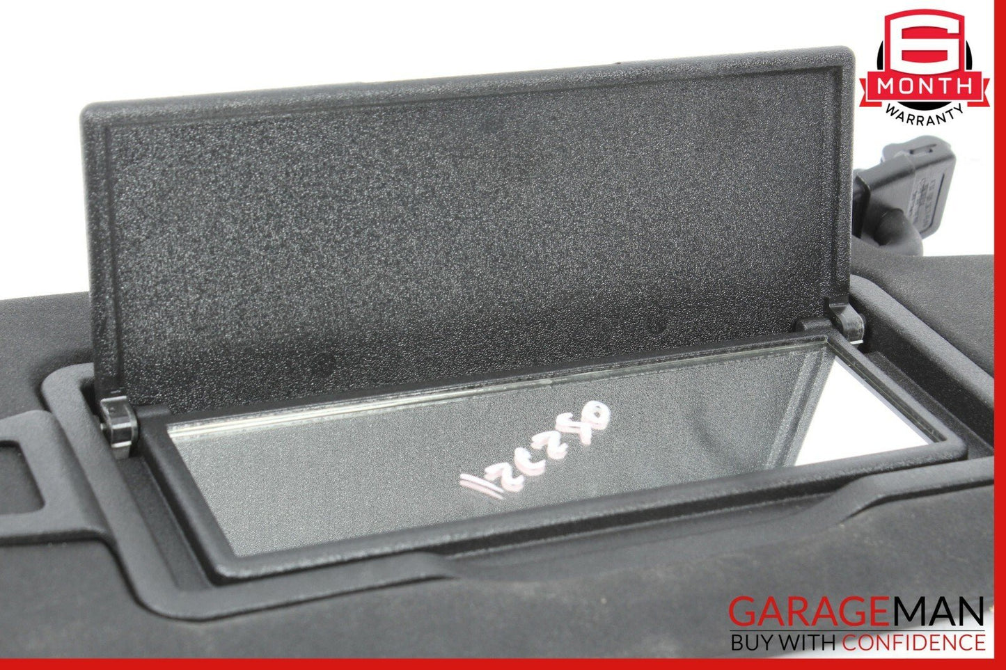 08-14 Mercedes W204 C250 C300 Front Right Sun Visor Sunvisor Shade Cover Black