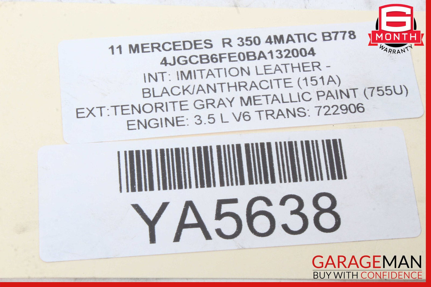 06-13 Mercedes W251 R350 Rear Left Driver Side Upper Control Arm OEM