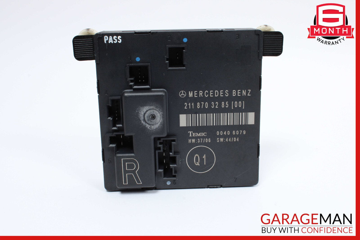 03-09 Mercedes W211 E350 E550 Rear Right Door Control Module 2118704126 OEM
