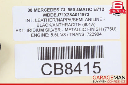 07-10 Mercedes W216 CL550 CL500 S550 Bluetooth Communication Module Unit OEM