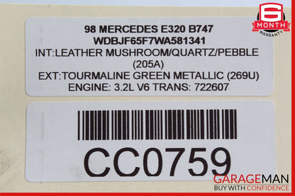 98-99 Mercedes W210 E300 E320 ASR PML Computer Control Module Unit