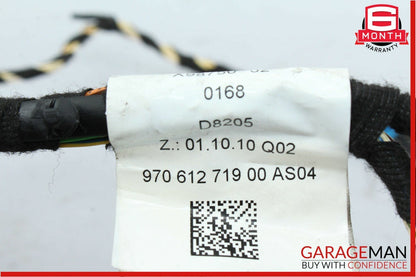 10-15 Porsche Panamera 970 Rear Trunk Tailgate Hatch Wiring Wire Harness OEM
