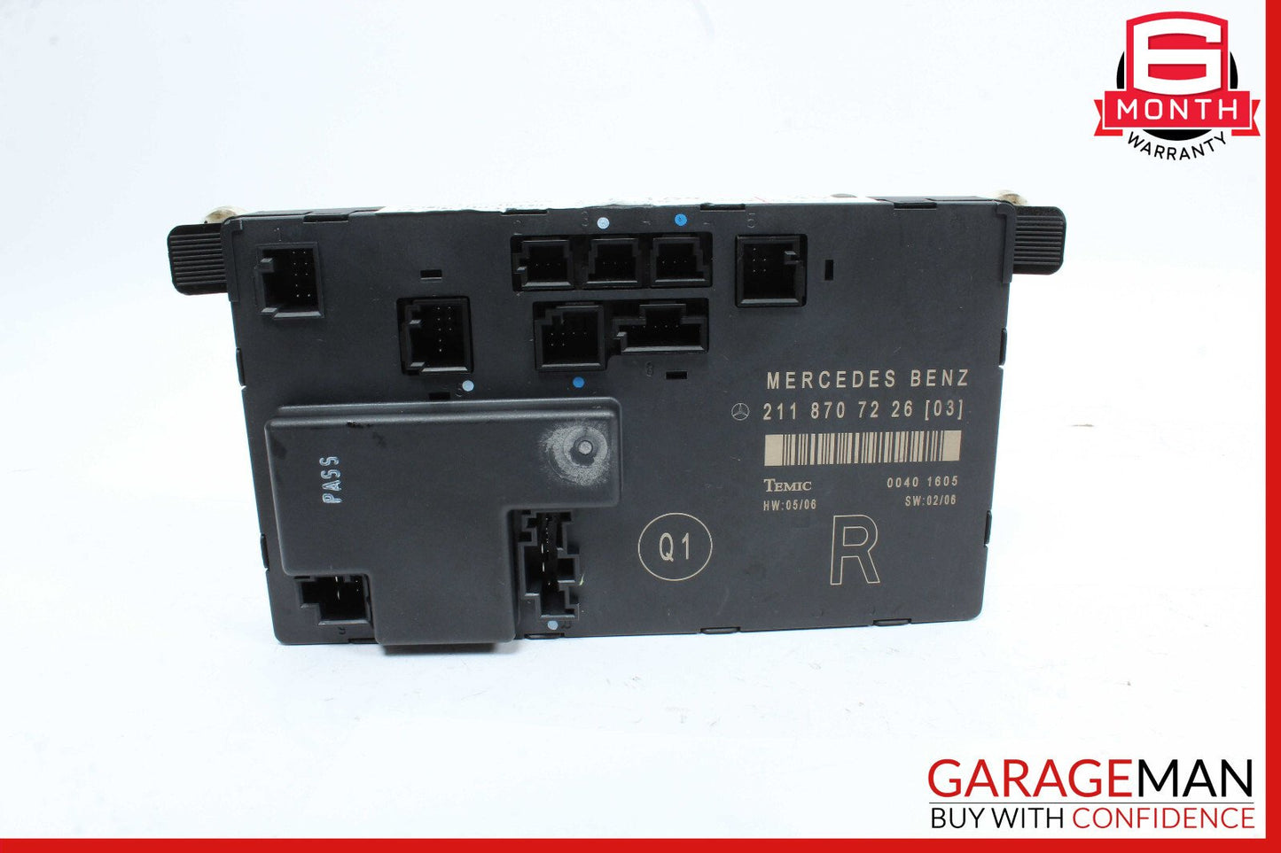 03-09 Mercedes W211 E350 E550 Front Right Passenger Door Control Module OEM