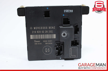 06-11 Mercedes W219 CLS500 CLS550 Rear Left Side Door Control Module Unit OEM