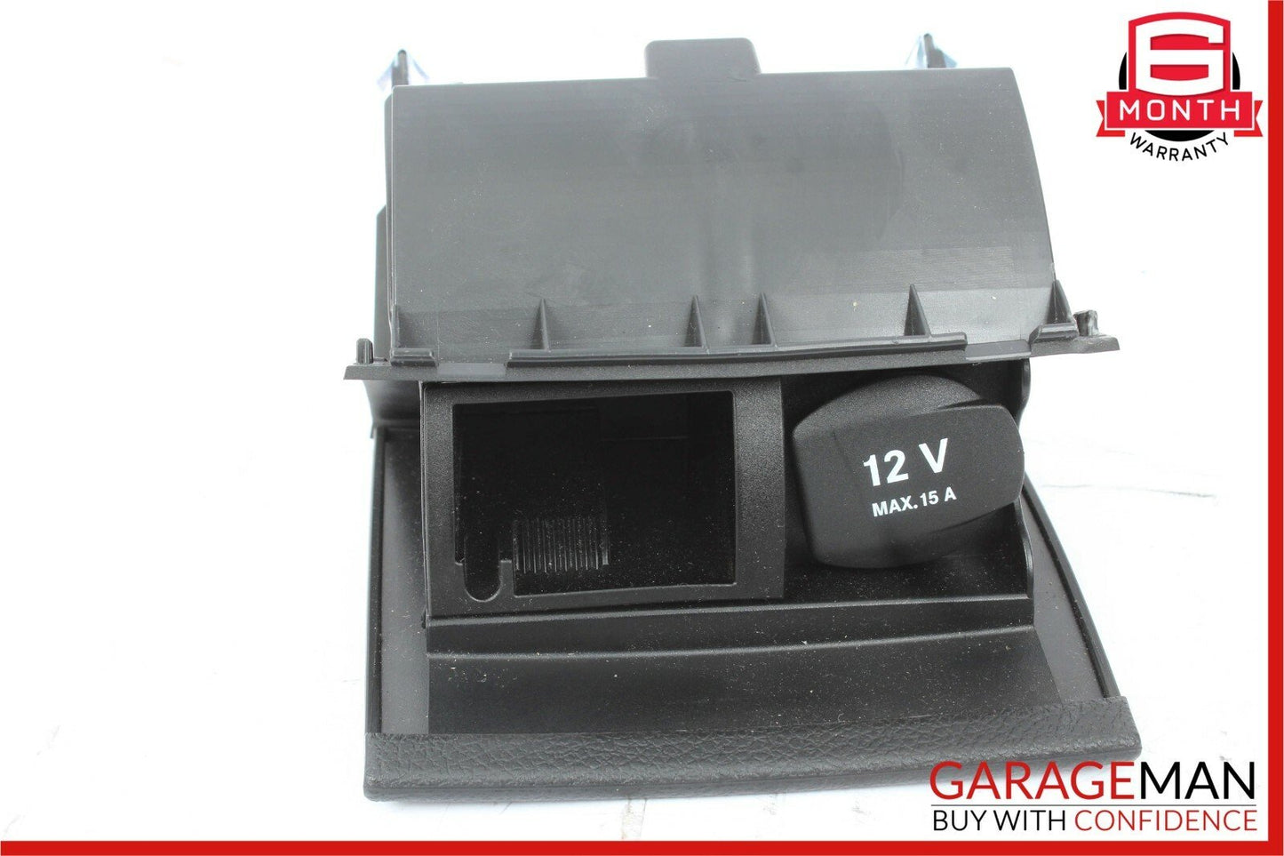 08-17 Mercedes W204 C300 E350 Center Console Ashtray Ash Tray Rear Black OEM