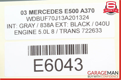 03-06 Mercedes W211 E500 S500 Communication Voice Control Module Unit OEM