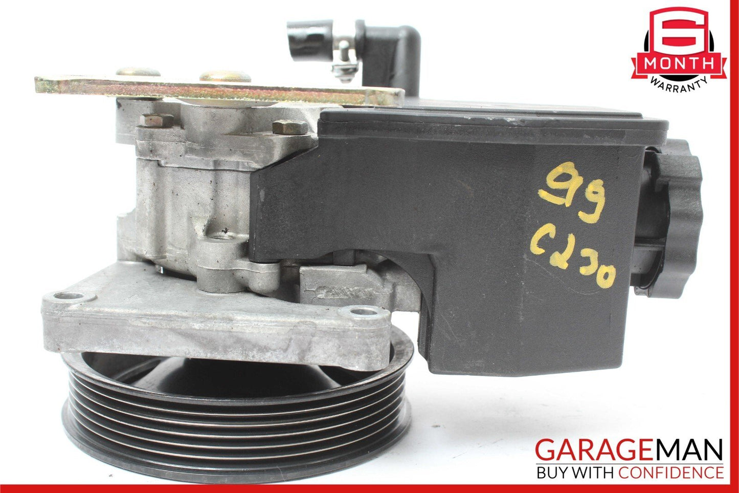 98-00 Mercedes C230 SLK230 Power Steering Pump Reservoir Assembly