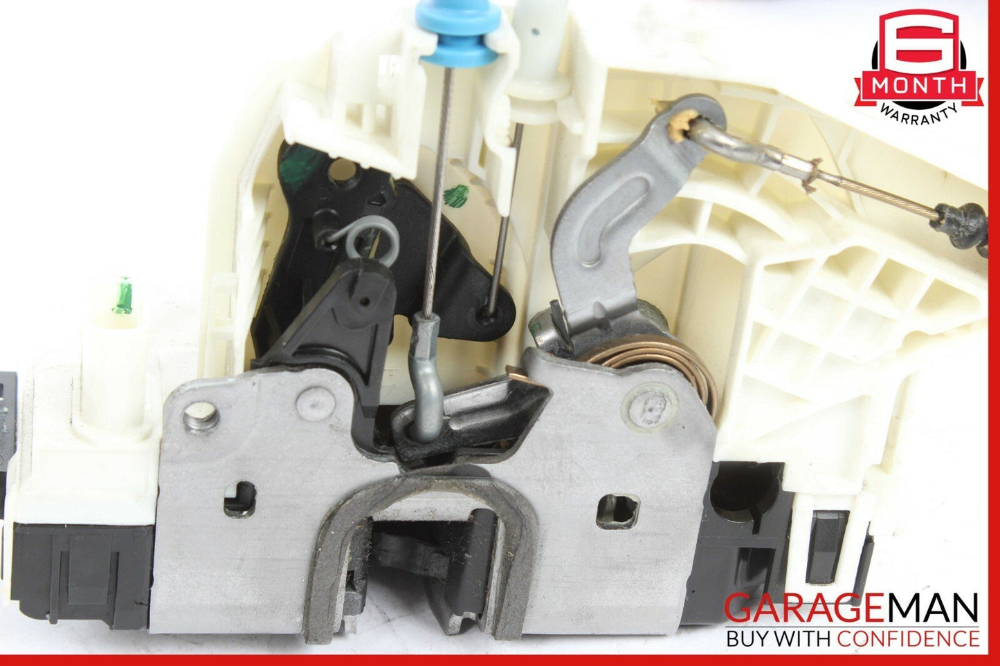 08-11 Mercedes W204 C350 Rear Left Door Lock Latch Actuator w/ Handle Grey
