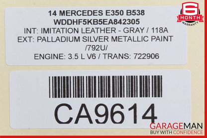 10-17 Mercedes C350 E350 SLK250 Sirius Satellite Radio Receiver Module DL 4490