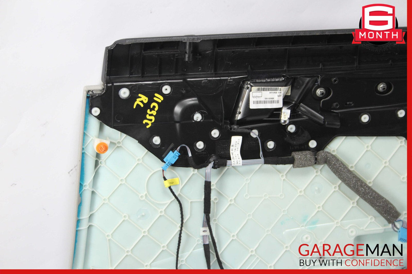 08-14 Mercedes W204 C250 C300 C350 Rear Left Side Interior Door Panel OEM