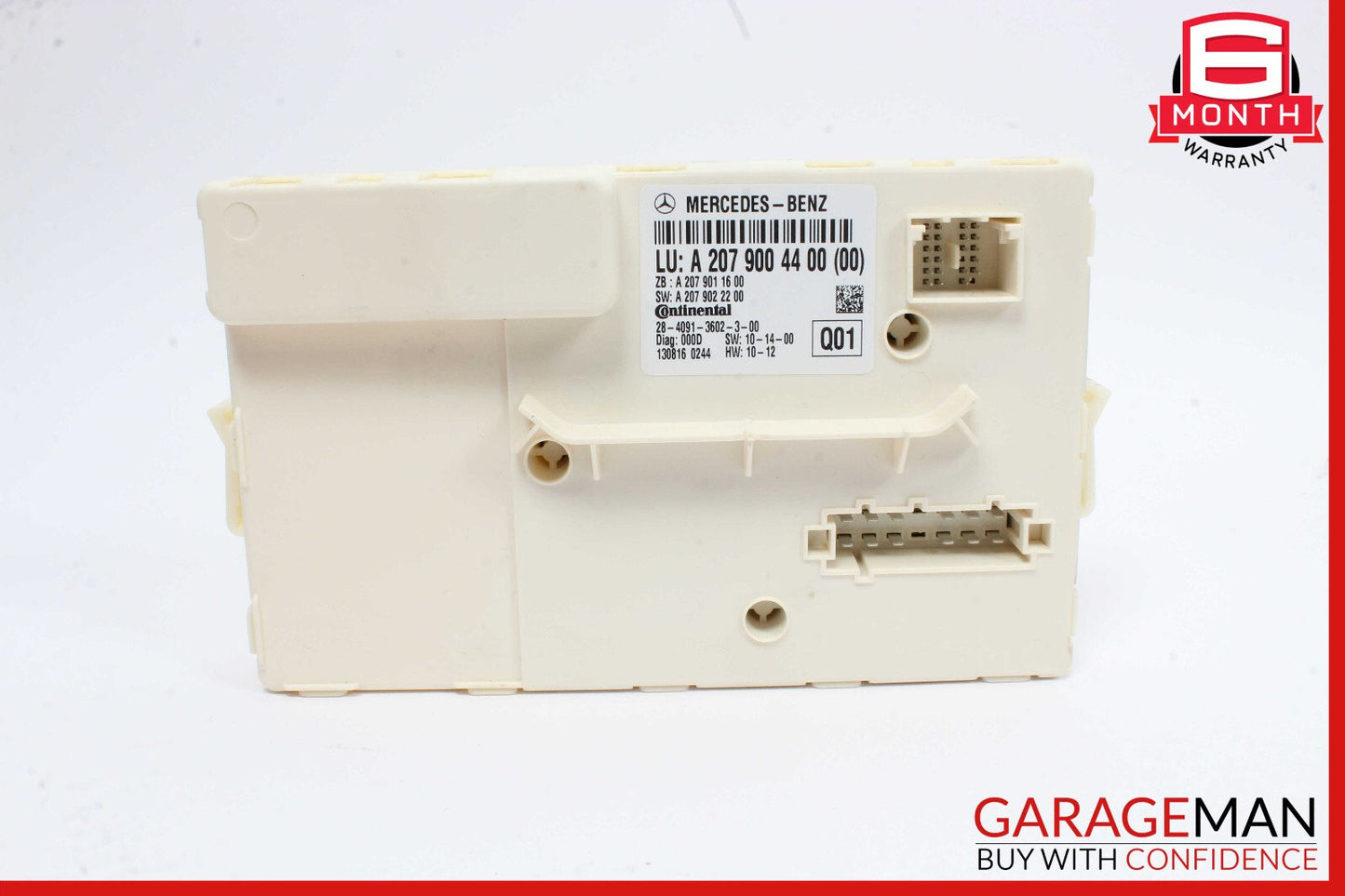 10-17 Mercedes W212 E350 E400 Rear Window Regulator Control Module OEM