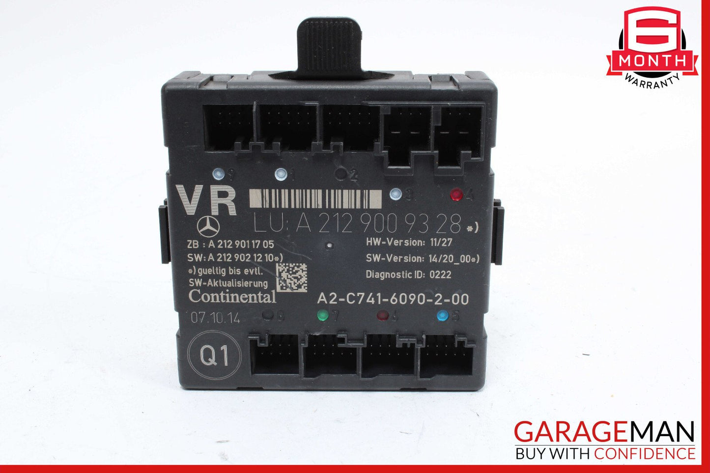 08-18 Mercedes W212 E350 Front Right Passenger Side Door Control Module OEM