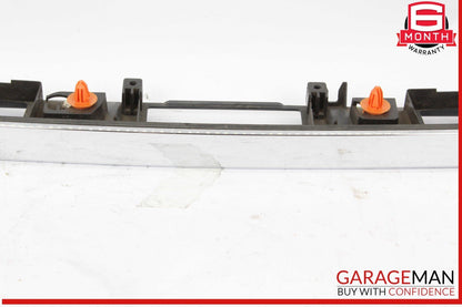 08-14 Mercedes W204 C250 C300 Trunk Lid Tailgate Handle Trim Cover Silver OEM
