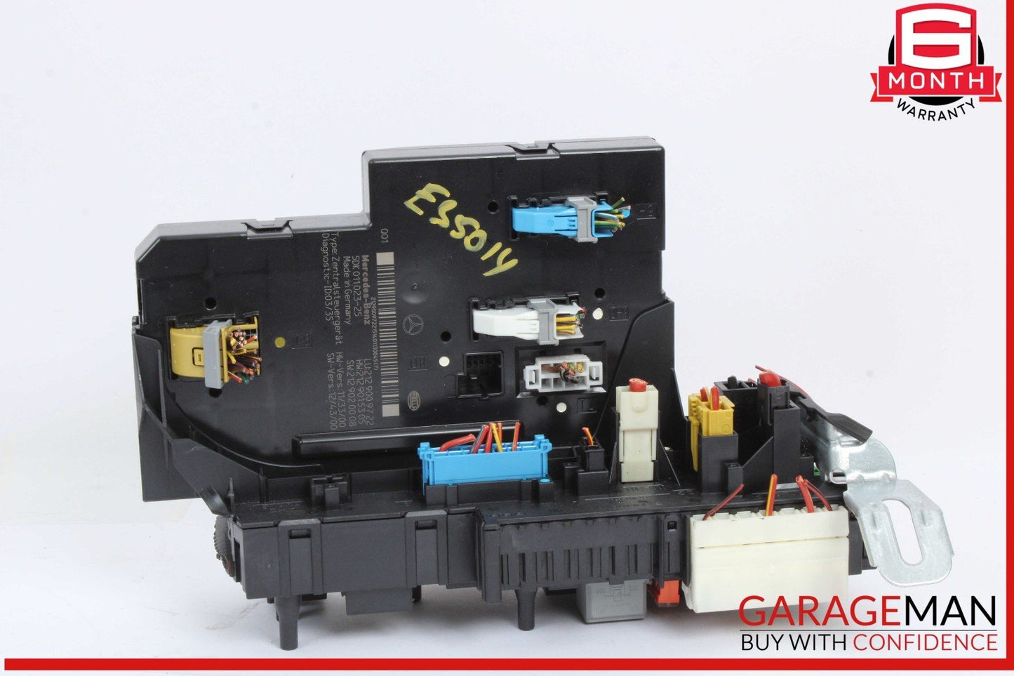 10-18 Mercedes W212 E350 4MATIC Rear SAM Fuse Box Relay Control 2129009722 OEM