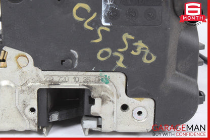 06-11 Mercedes W219 CLS500 Front Right Door Lock Latch Actuator Keyless Go OEM