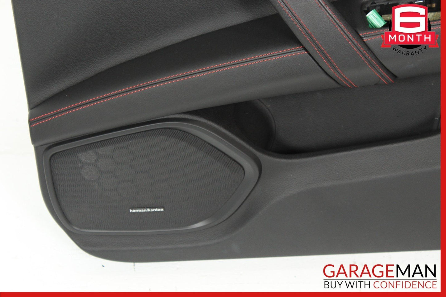 14-22 Maserati Ghibli M157 Front Right Side Interior Door Panel Black OEM