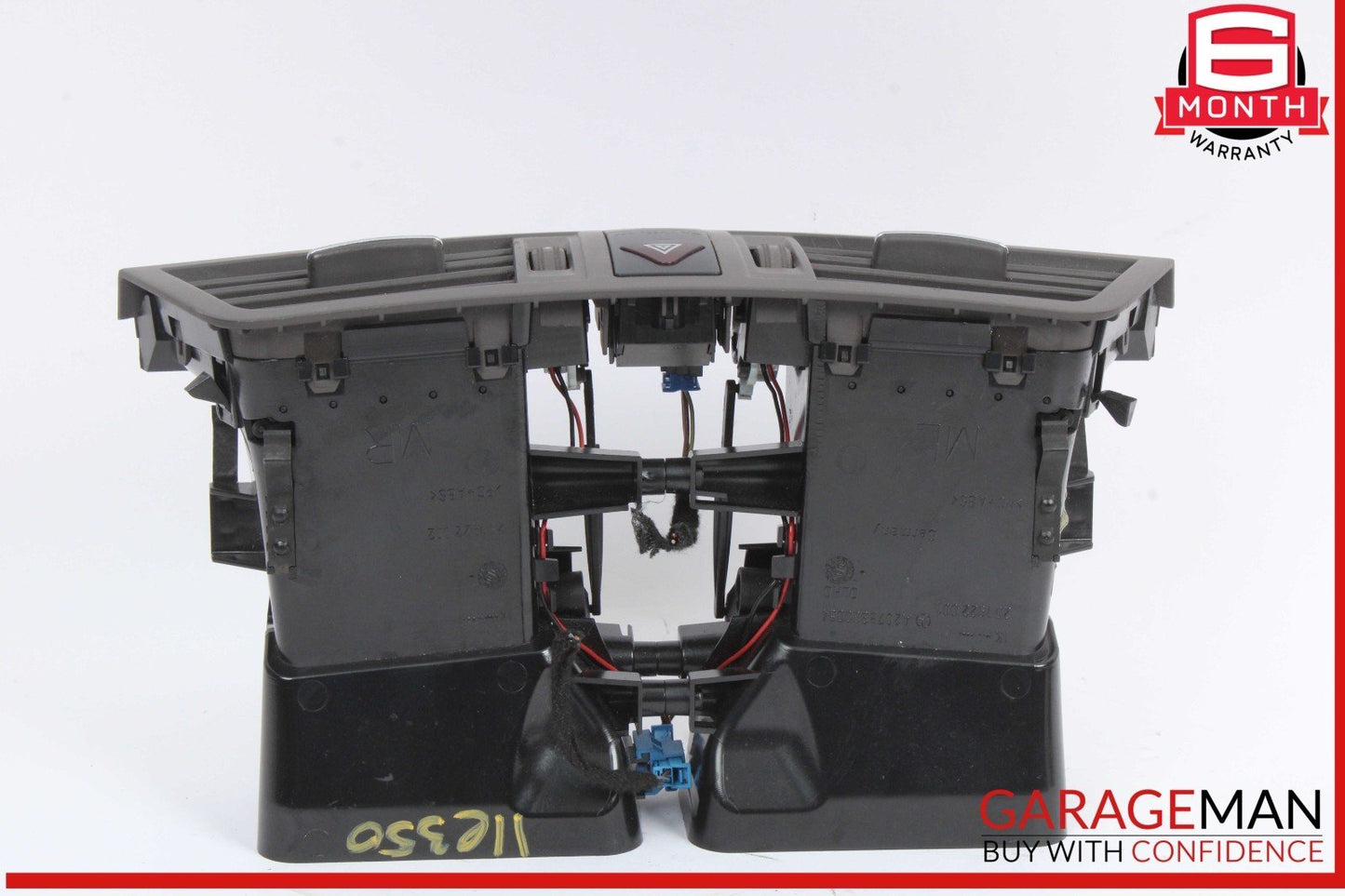 10-13 Mercedes W207 E350 Center Dash Hazard Light A/C AC Air Vent Trim Grille