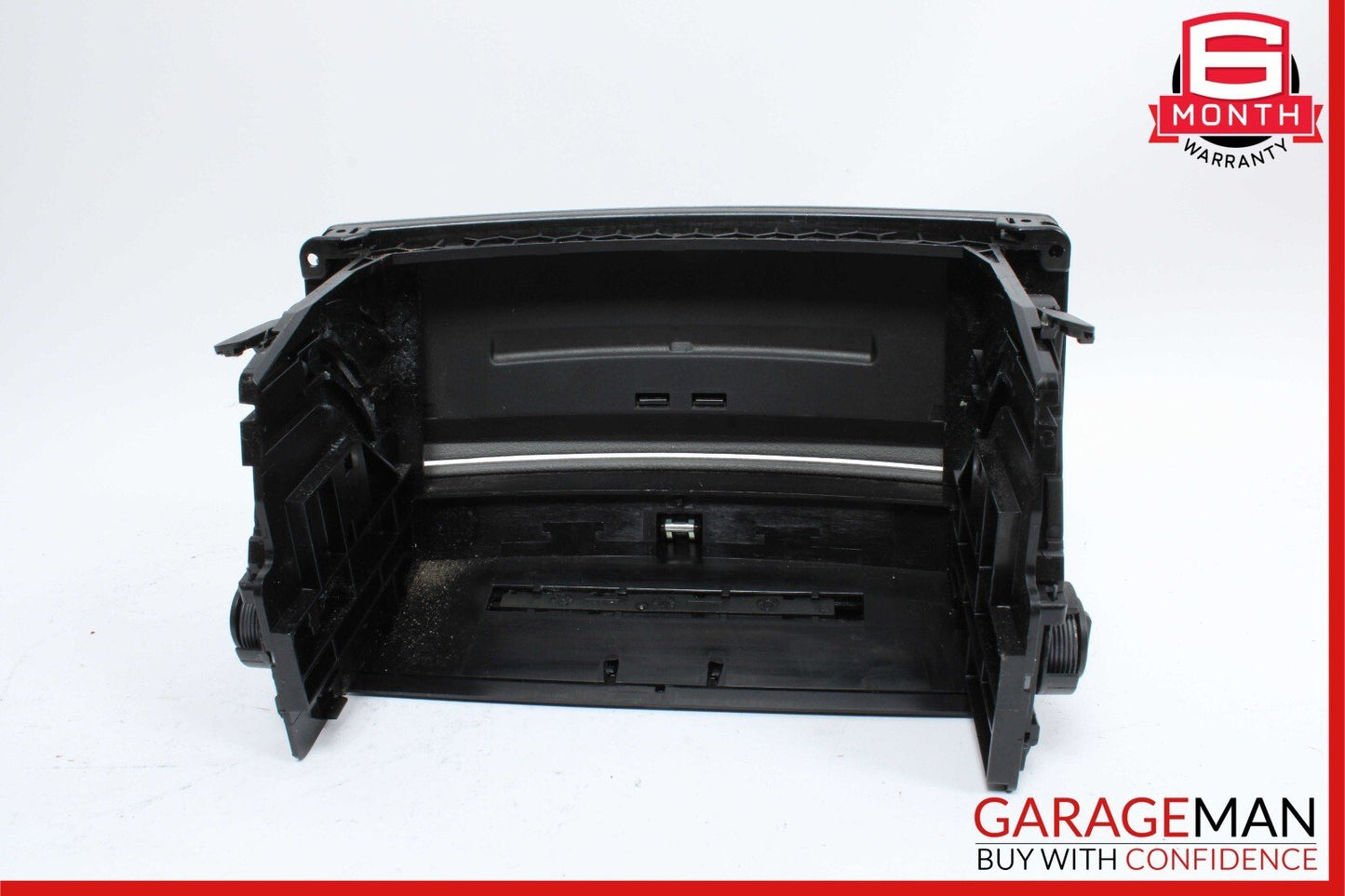 07-13 Mercedes W221 S550 Center Console CD Player Cover Trim Panel Gray OEM