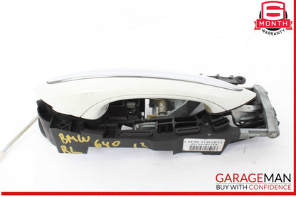12-18 BMW 640i 650i Rear Left Driver Side Exterior Door Handle X3718722712 OEM