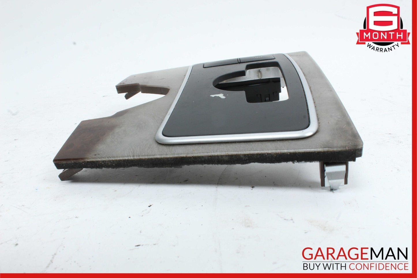 10-13 Mercedes W212 E350 4MATIC E550 Center Console Switch Trim Bezel Wood OEM