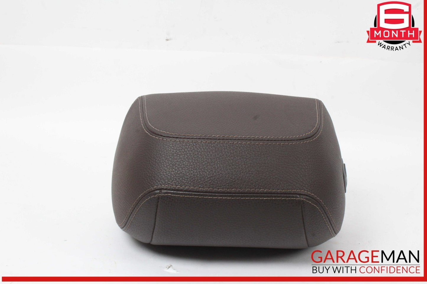 14-18 BMW X5 F15 Front Left or Right Seat Headrest Head Rest Leather Brown OEM