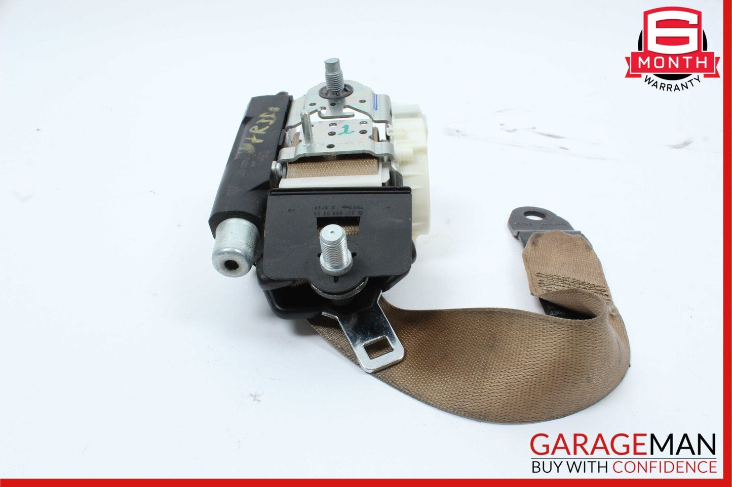 06-09 Mercedes W251 R350 Rear Right Side 3rd Row Seat Belt Seatbelt Retractor