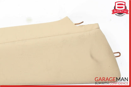 07-09 Mercedes W211 E350 E500 Rear Right Side Seat Bolster Cushion Cover Brown