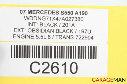 07-13 Mercedes W221 S550 CL550 Cluster Control Switch Module Unit 2218201810 OEM