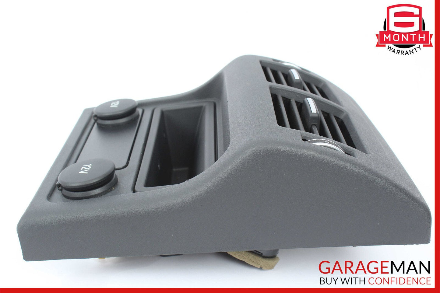 17-19 Jaguar XE Rear Center Console Air Vent AC A/C Trim Grille OEM