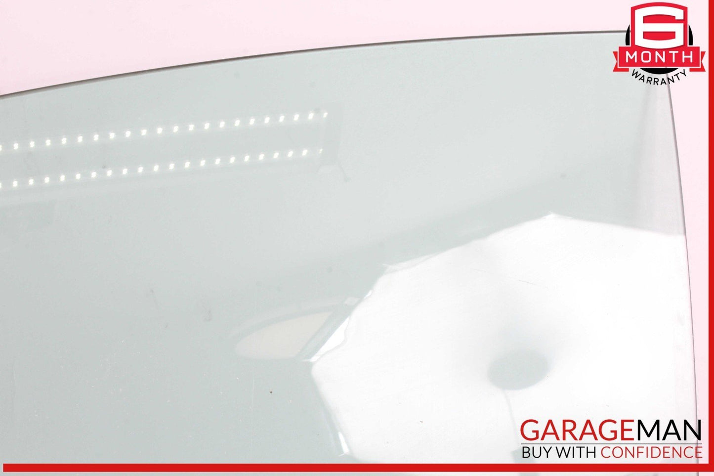 11-17 Mercedes W207 E350 Convertible Front Left Side Door Window Glass OEM