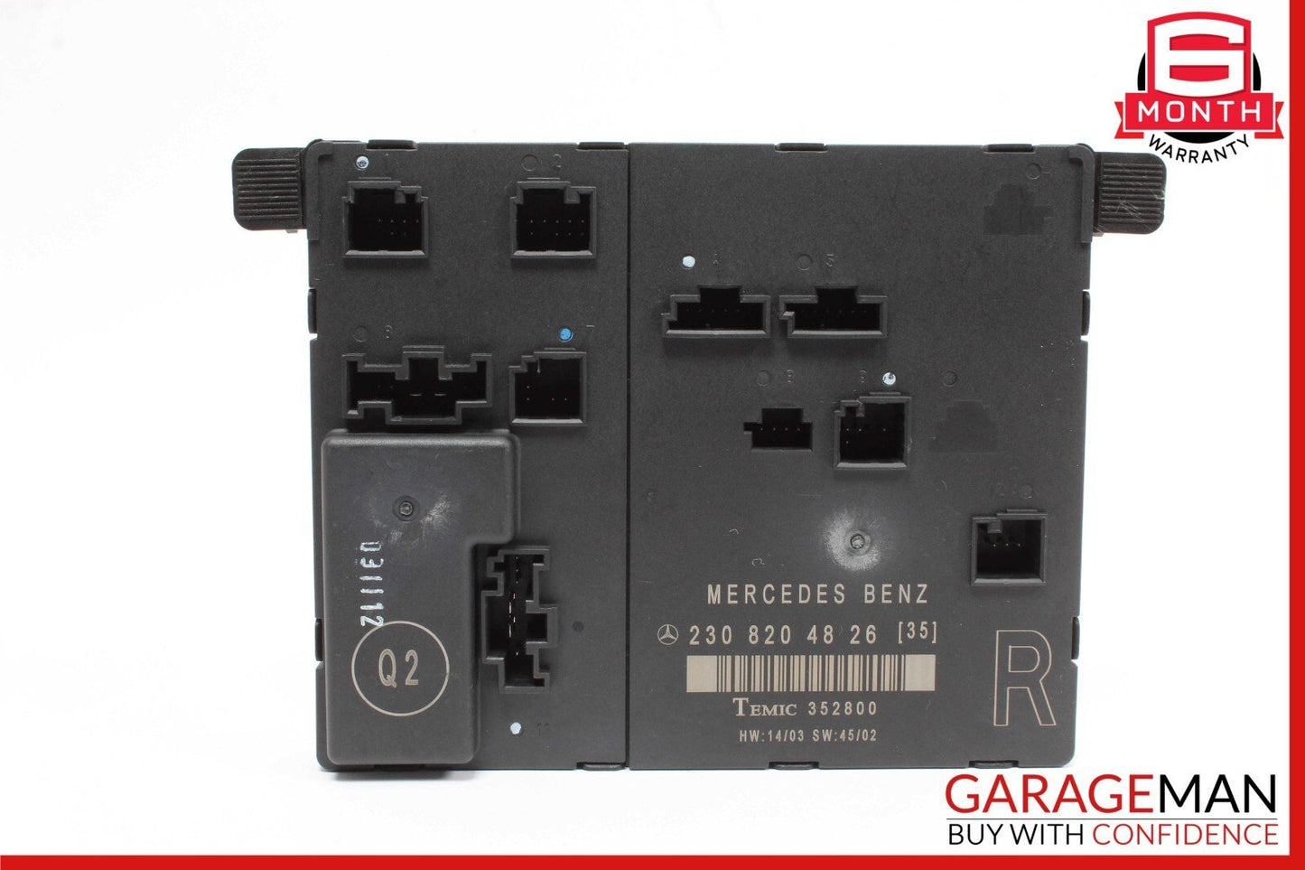 03-12 Mercedes R230 SL500 SL550 SL55 AMG Door Control Module Right Side OEM