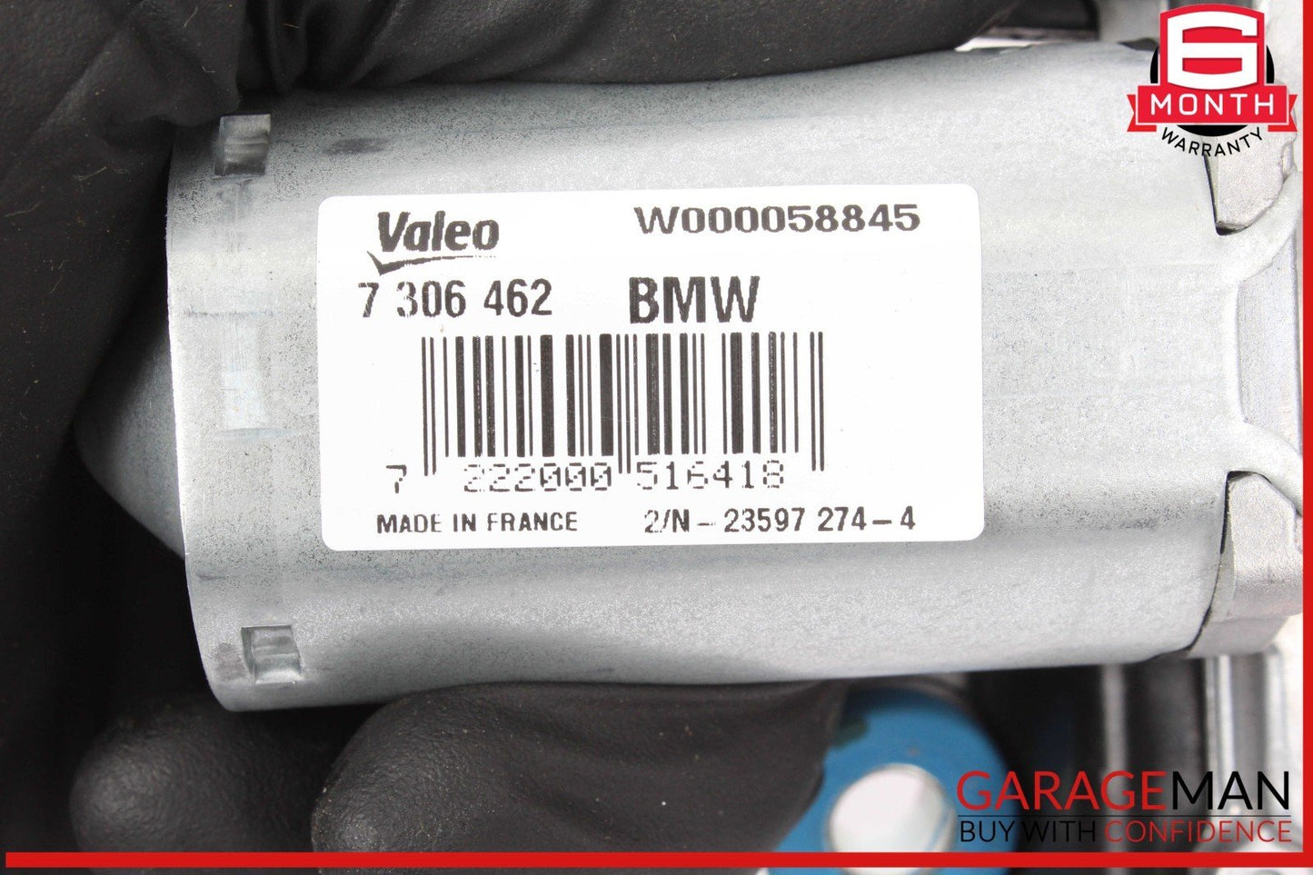 14-21 BMW i3 I01 Hybrid Rear Back Window Wiper Motor 7306462 OEM