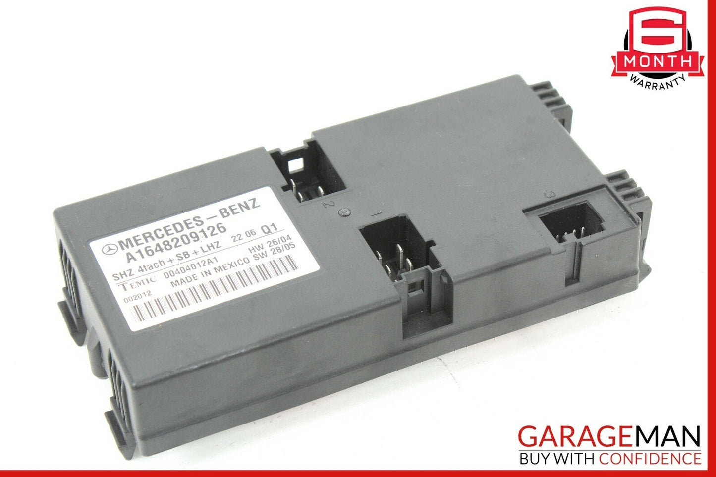 07-09 Mercedes X164 GL450 R350 ML350 Rear Heated Seat Control Module Unit OEM