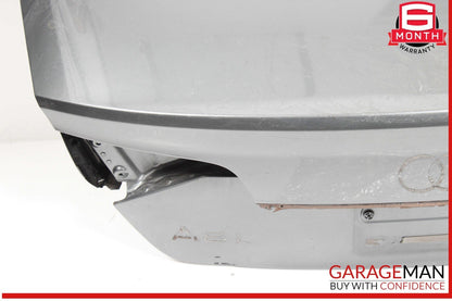 15-18 Audi A8 Quattro S8 Rear Trunk Lid Hatch Tailgate Deck Shell Gray OEM