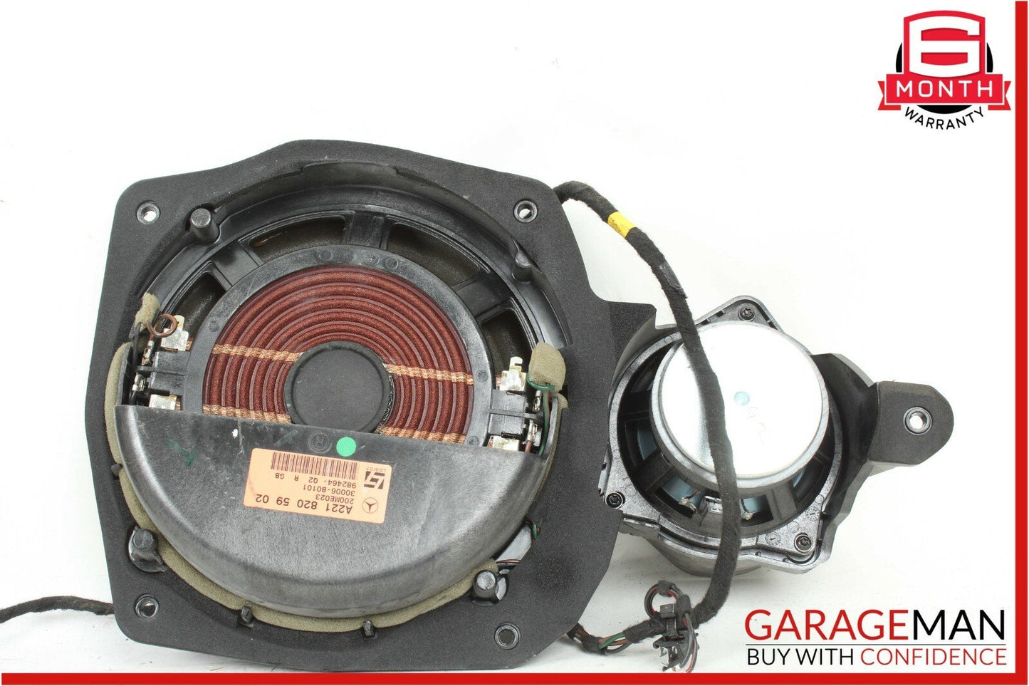 07-09 Mercedes W221 S550 Logic 7 Front Left & Right Door Speaker Speakers Set