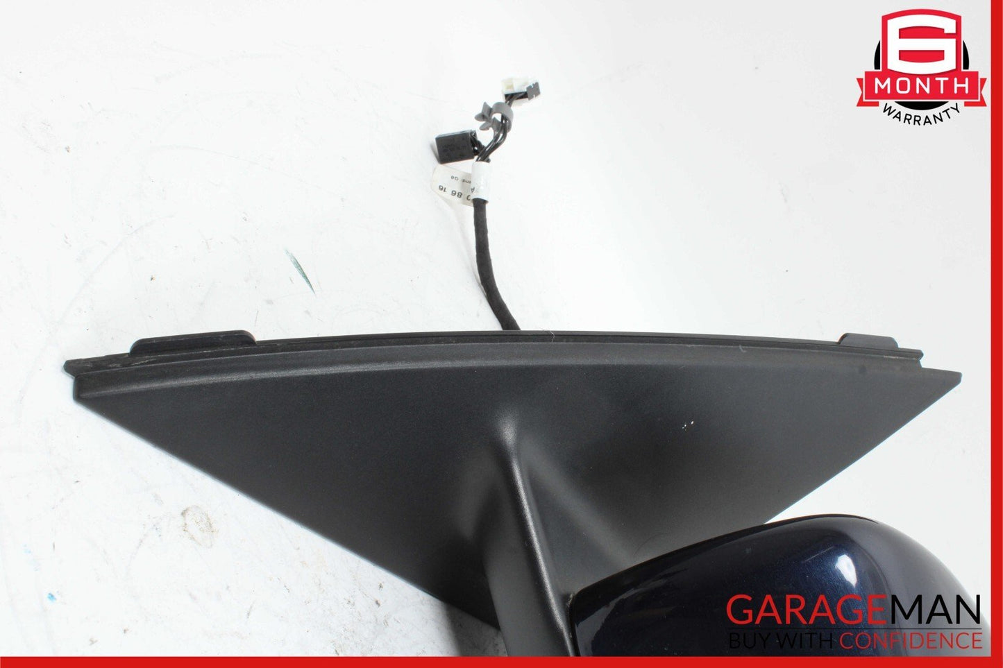 12-14 Mercedes W204 C250 C63 AMG Front Left Side Door Rear View Mirror Blue OEM