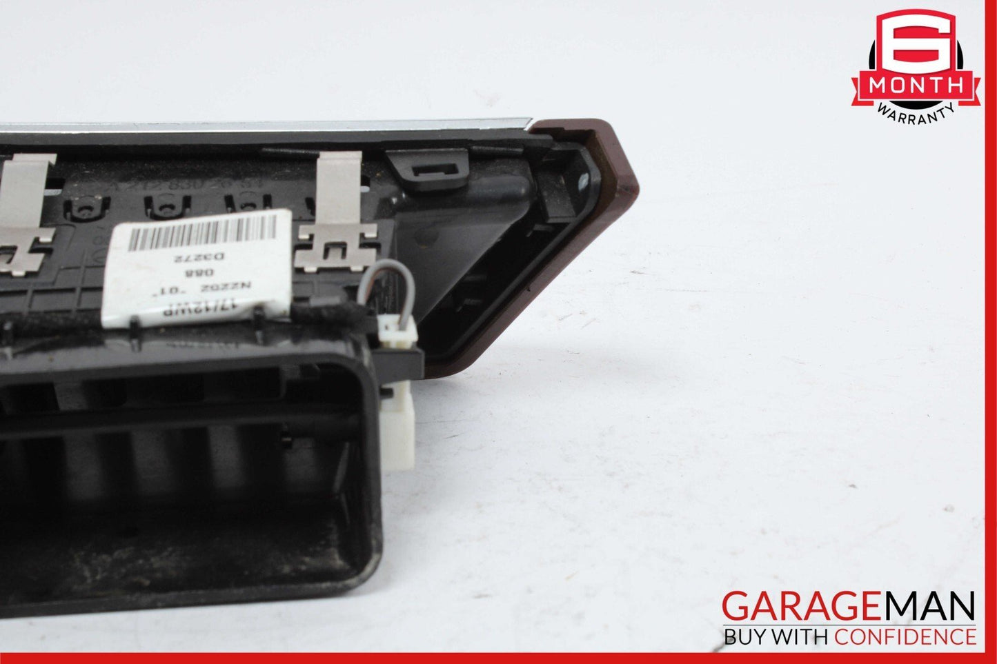 10-13 Mercedes W212 E350 E550 Front Left Side Dash AC A/C Air Vent Trim Wood