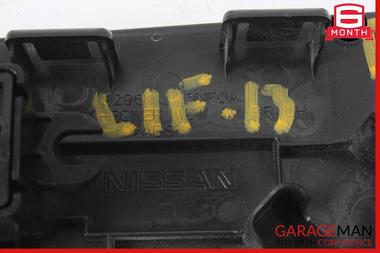 11-17 Nissan Leaf Rear Left Driver Side Door Window Switch OEM