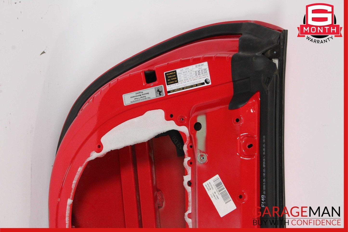 15-18 Ferrari California T Front Left Side Exterior Door Shell Panel Cover Red